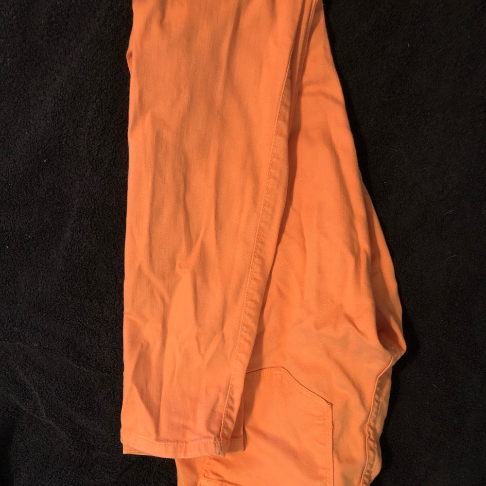 Orange skinny jeans. Size 29 brand flying monkey